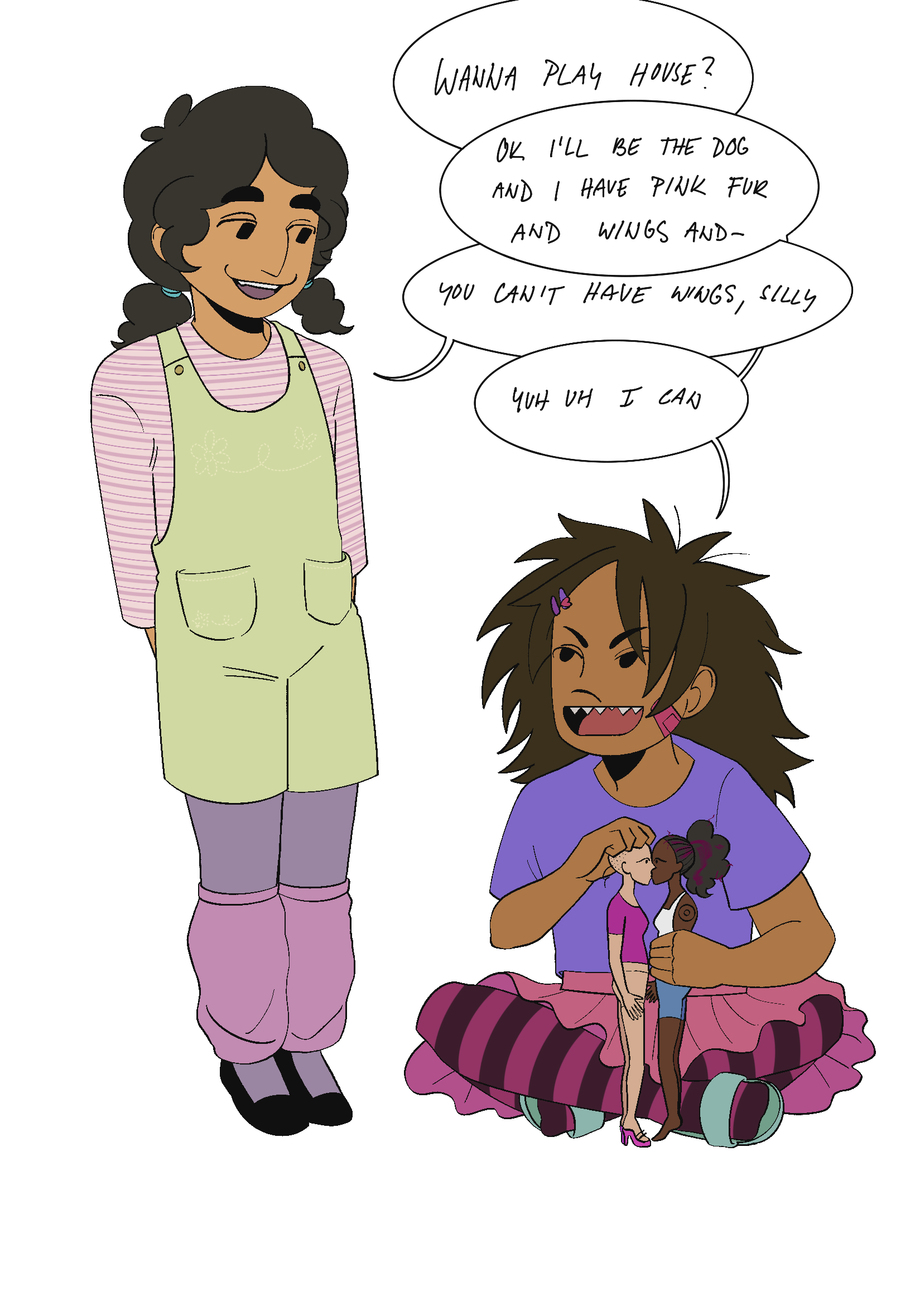 raven and smara kids